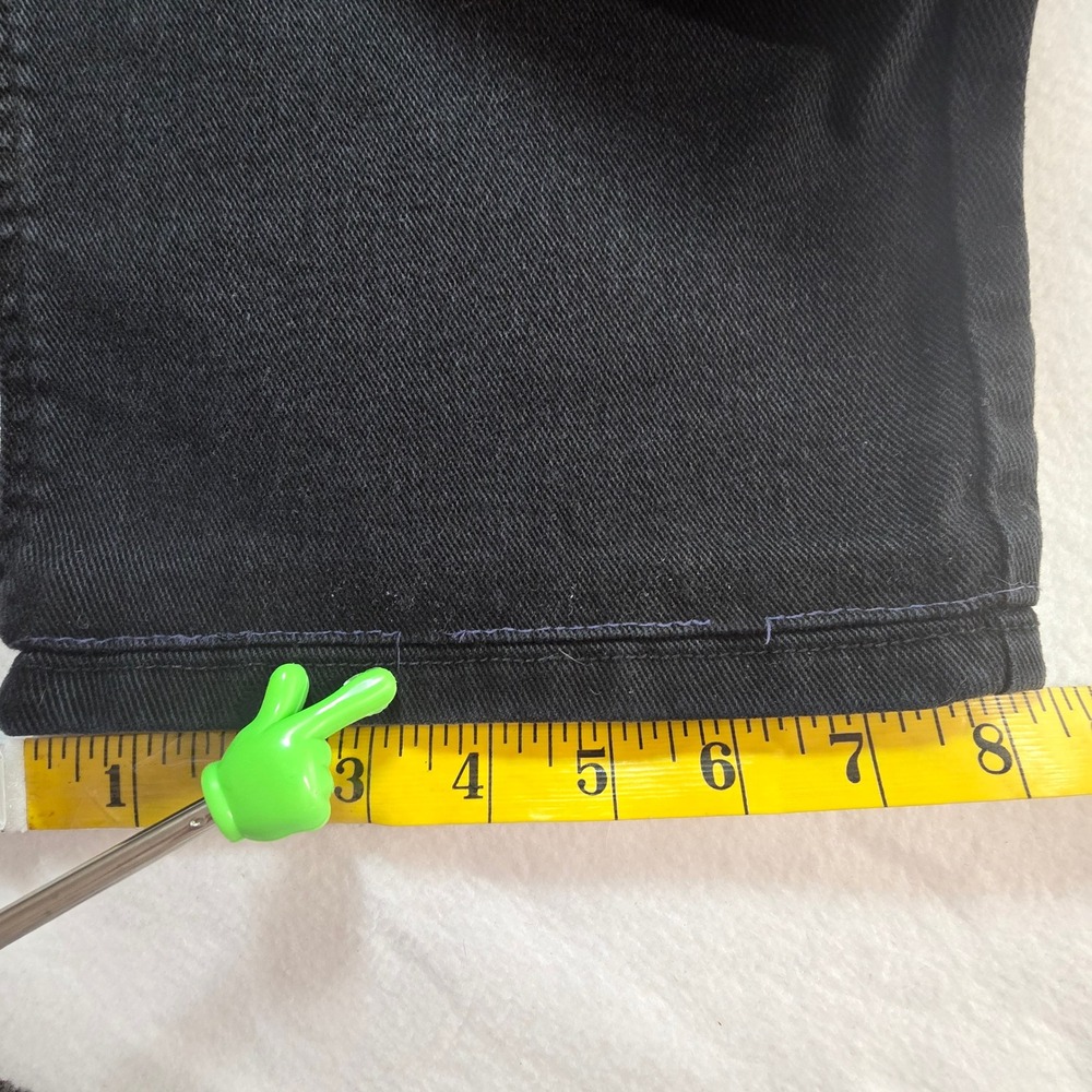 Lauren Jeans Co Ralph Black Pants Denim Going‎ Out Straight Womens Sz 18W 38x27 - Picture 5 of 14